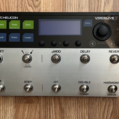 Reverb.com listing, price, conditions, and images for tc-helicon-voicelive-3-multi-effects-pedal