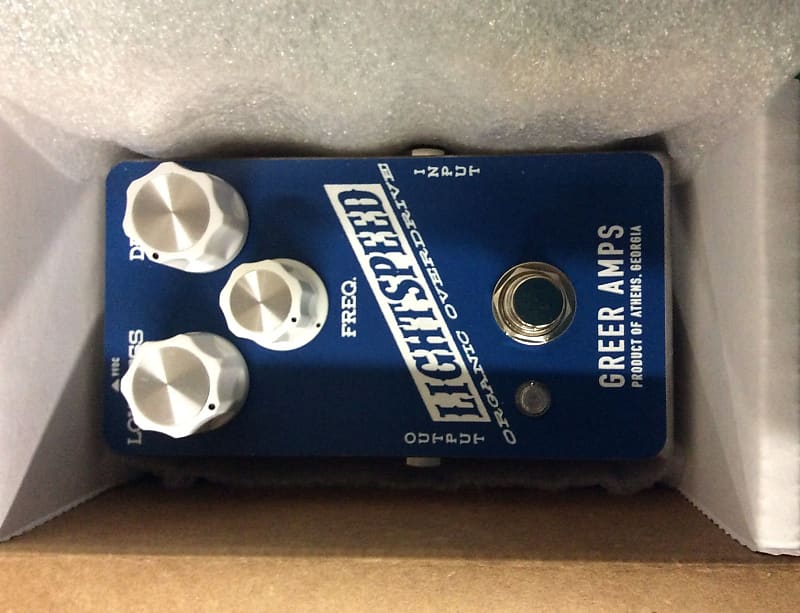 Greer Amps Lightspeed Organic Overdrive Pedal | Reverb Canada