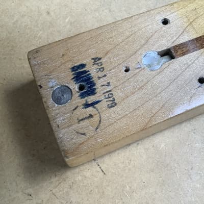 Ernie Ball Music Man VINTAGE neck from 1979 musicman guitar neck Leo Fender !!! Made in USA image 4