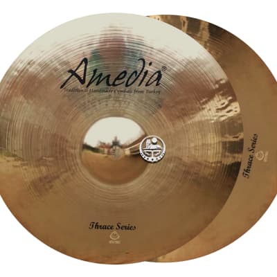 Agean Cymbals 14-inch Karia Hi-Hat Rock | Reverb