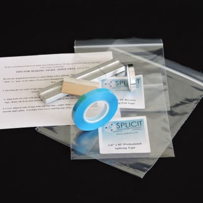 1/4 Audio Tape Splicing Kits