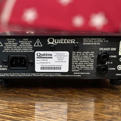 Quilter 101 Mini Guitar Amp Head 2010s - Black image 3