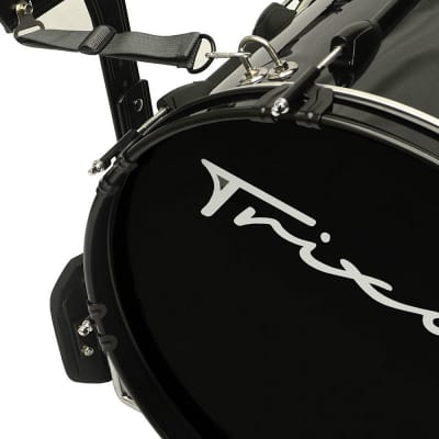 Trixon Field Series II  Marching Bass Drum 18 By 12" Black image 3