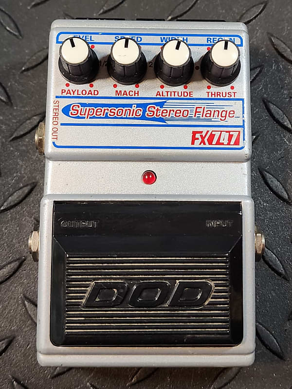 ◇DOD Fx747 Supersonic Stereo Flanger（フランジャー）/ビンテージ 