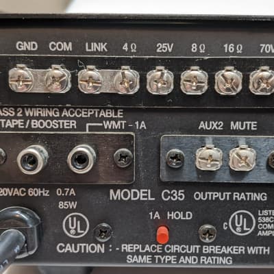 Bogen Classic Series C-35 Public Address Mixing Amp PA / Mixer image 4