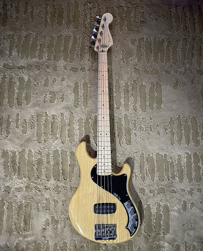 【レア5連ペグ】Fender Deluxe Dimension Bass V Fender Deluxe Dimension Bass V Natural - 885978319879