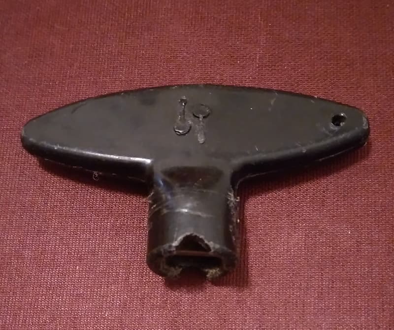 Sonor Slotted Drum Key 1960's Black Reverb
