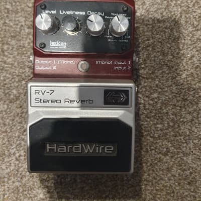 Reverb.com listing, price, conditions, and images for digitech-hardwire-rv-7-stereo-reverb