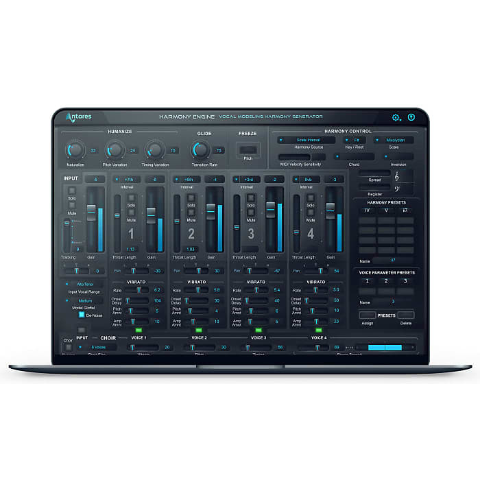 Antares Harmony Engine Evo "ELECTRONIC DOWNLOAD" Reverb