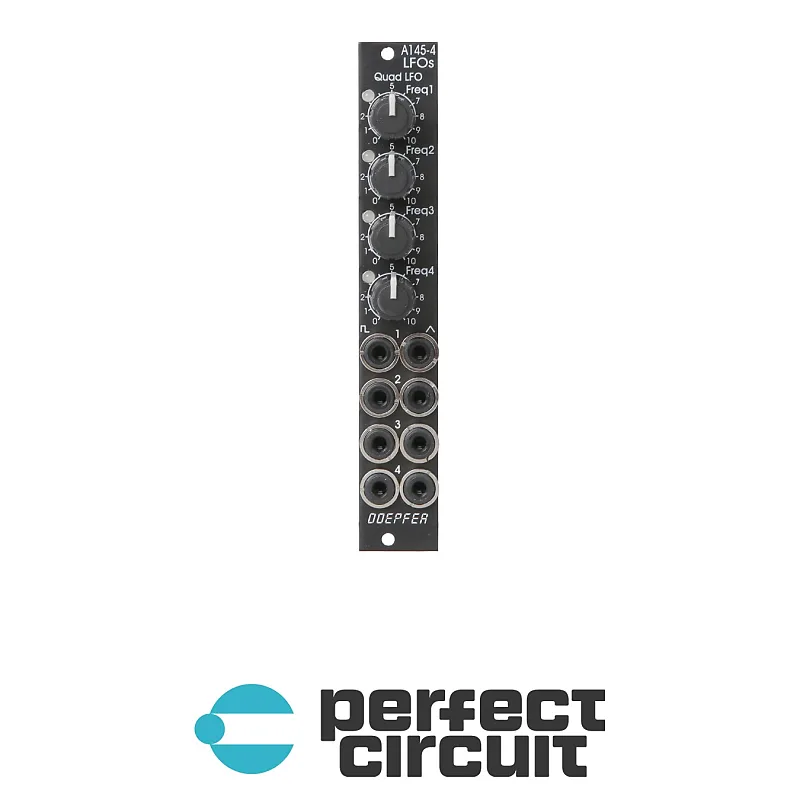Doepfer A-145-4 Quad LFO　モジュラーシンセ Doepfer | A-145-4 Quad LFO | 新品ユーロラック・モジュラー