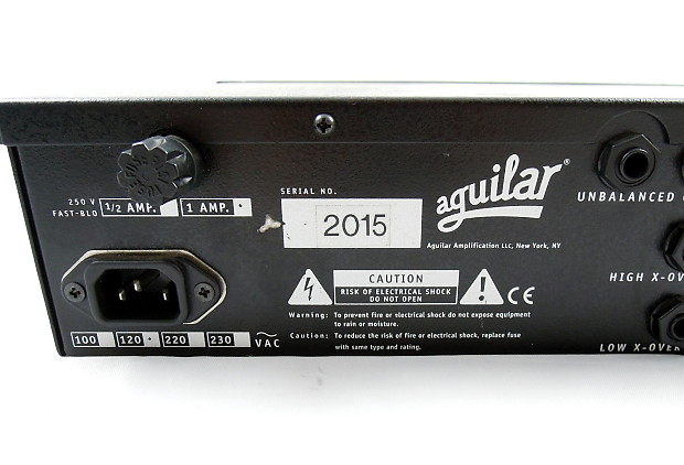 AGUILAR DB680 Tube Bass Pre-Amplifier w/DI, Dual Parametric
