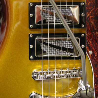 Italia Europa electric guitar in Goldburst - Made in Korea image 2