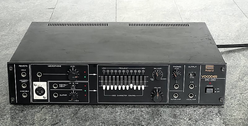 Roland SVC-350 ヴォコーダー ボコーダー ラック付き Roland SVC-350 Vocoder Plus Rackmount Vocoder | Reverb