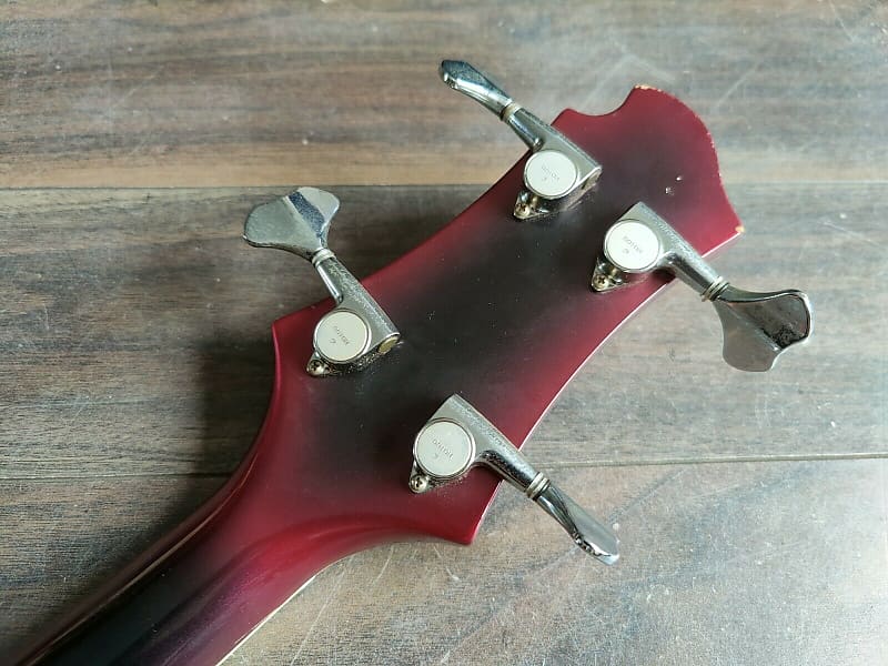 2002 Burny Japan KAB-95JD (Jeanne D'Arc) Bass (Black Red