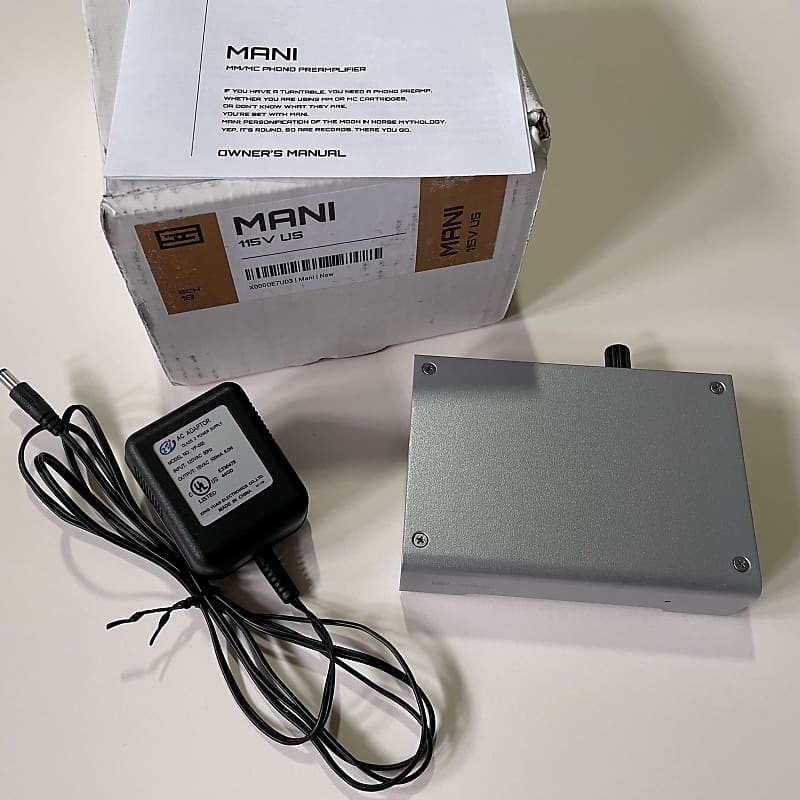 Schiit Mani (V.1) Phono Preamp 2019 Silver Reverb