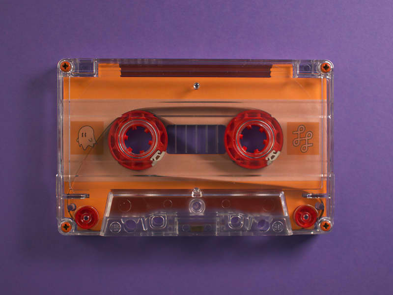 Tape Loop Cassette, 8 Seconds • Orange Reverb