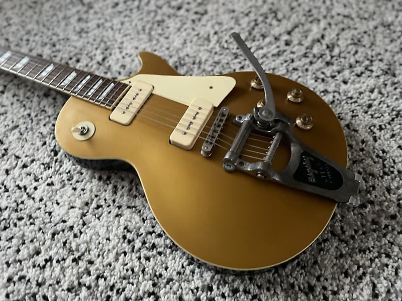 Bunny Les Paul ゴールド p-90 Fernandes / Burny RGL60P Gold Top P90