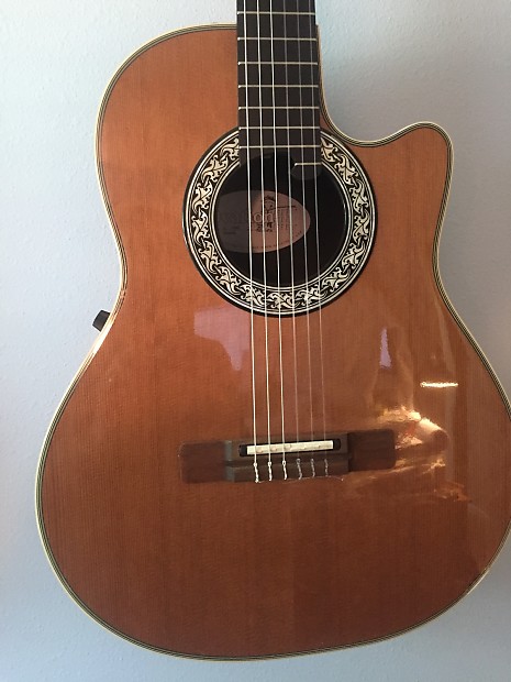 Ovation Classic 1763 Classical Nylon String early-90s | Reverb