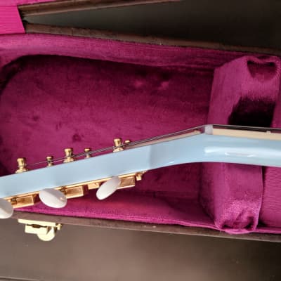 Gibson Custom Les Paul Special Single Cut - Frost Blue, Long Tenon, P-90s Soapbar image 9