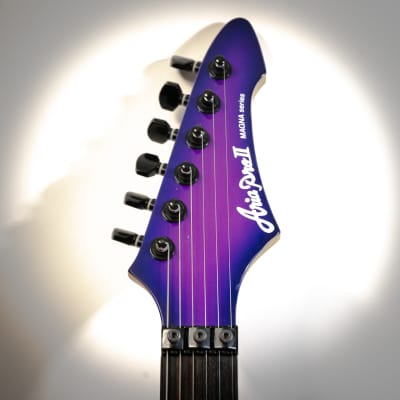 1994 Aria Pro II Magna Series Electric Guitar - Metallic Purple Burst image 3