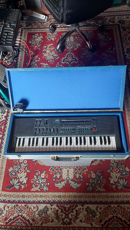Yamaha Mk-100 Rare FM portable synth/drum machine 1983 + Case (SERVICED) image 1