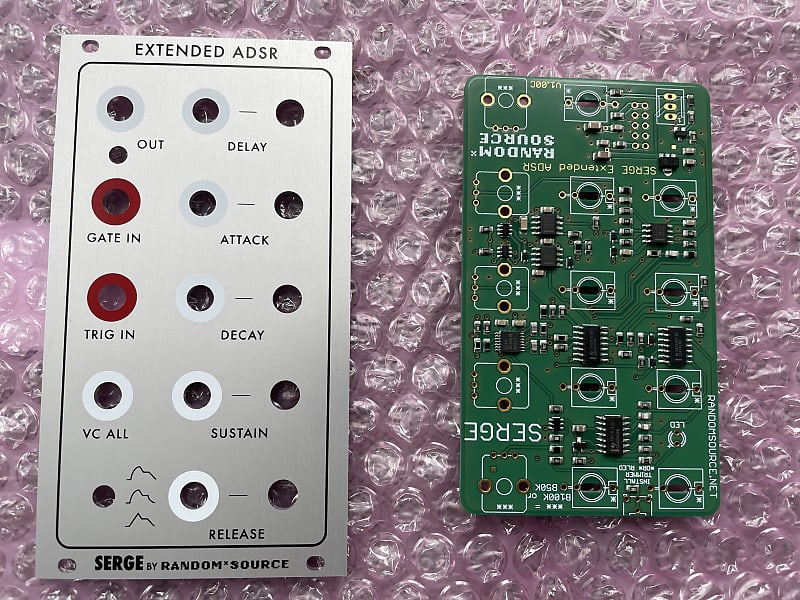 Random*Source Serge PCB+Panel for Extended ADSR Reverb