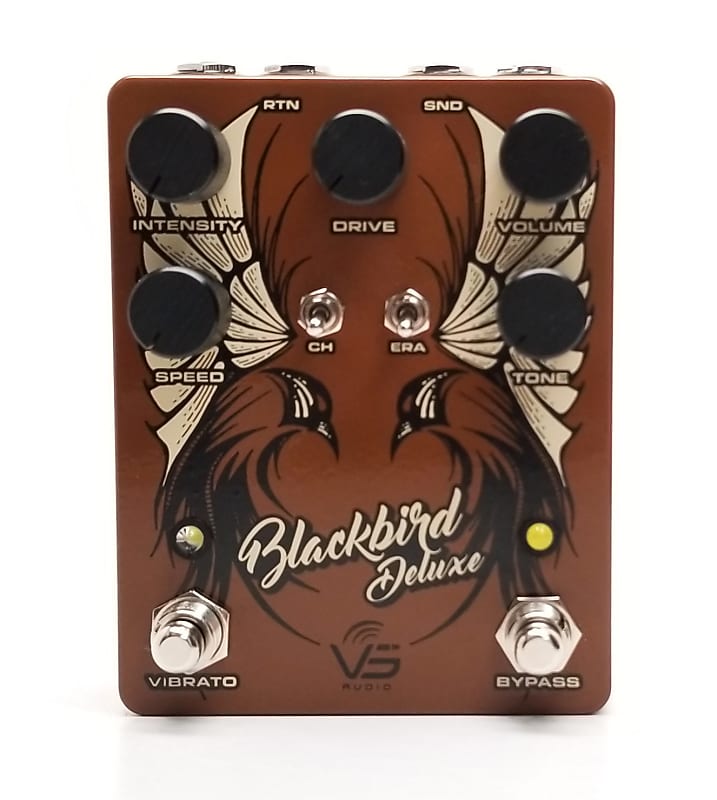 used VS Audio Blackbird Deluxe Preamp & Bias Tremolo Pedal, Reverb