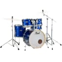 Pearl Export EXX 5-Piece Drum Set - 22/14SD/16FT/12/10 High Voltage Blue