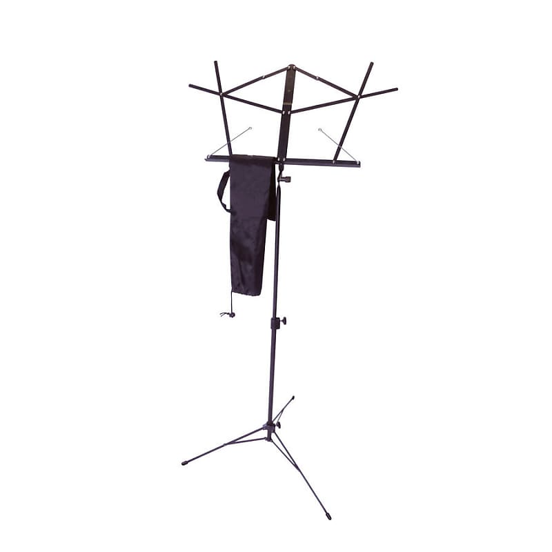 Sound & Stage SSKB9B Music Stand Deluxe Folding Sheet Music Reverb