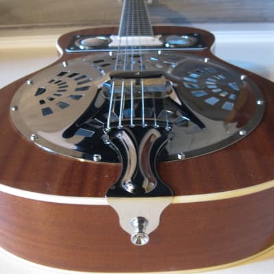 Regal RD-30M  Studio Series Resophonic Custom Mahogany Spider-Cone Acoustic Blues Resonator Guitar. image 12