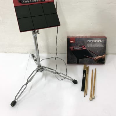 Nord Drum 3P 6-Channel Modeling Percussion Synthesizer 2016 - Present - Red image 1