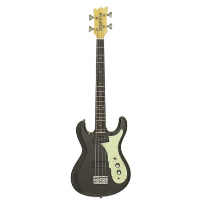 Aria DMB206-BK Retro Classic Series PRO II Basswood Body Maple Neck 4-String Electric Bass Guitar image 3