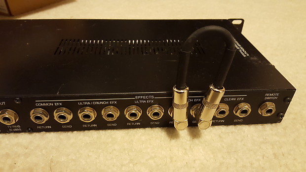 Peavey RockMaster Tube Guitar Preamp w Footswitch rackmount Peavey RockMaster Tube Guitar Preamp w Footswitch rackmount