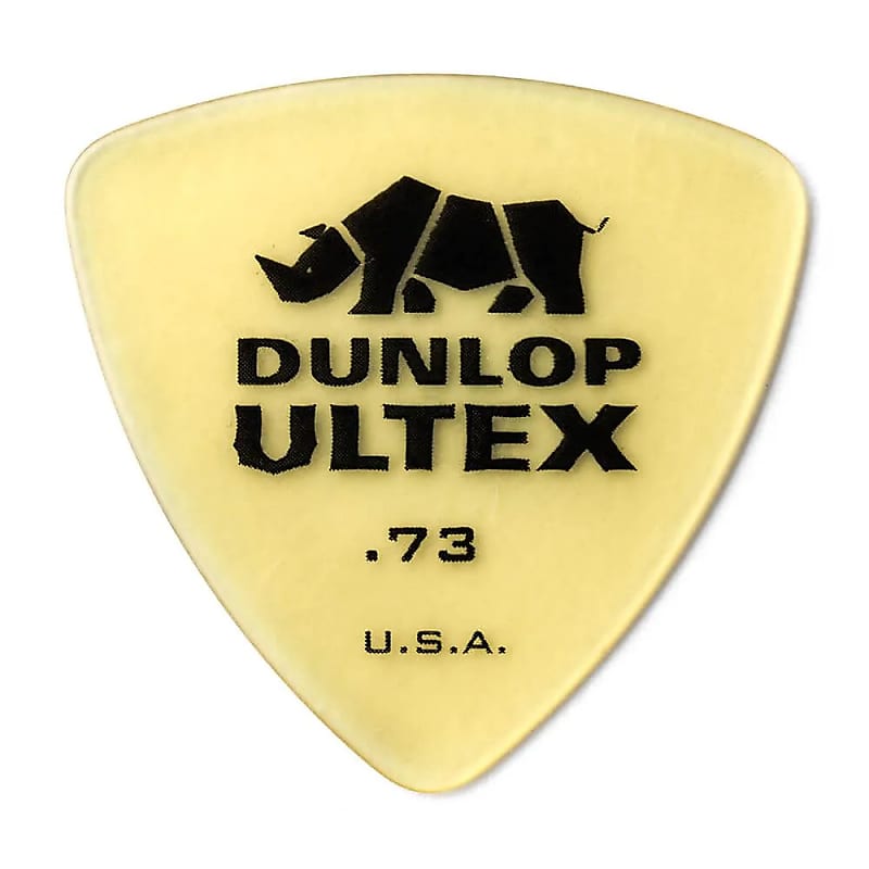 Dunlop 426P73 Ultex Tri .73mm Triangle Guitar Picks (6-Pack) image 1