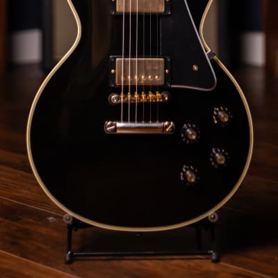 Guitare électrique Gibson 1968 Les Paul Custom Reissue Gloss Ebony