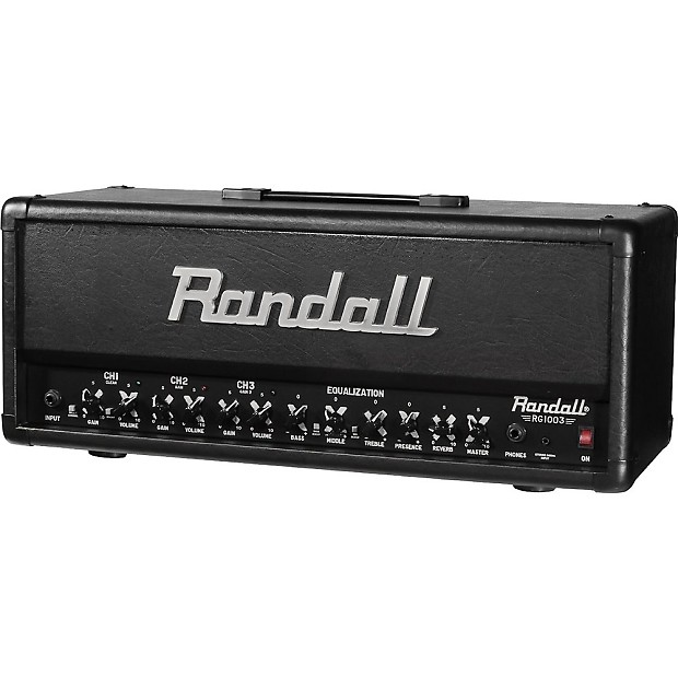 Randall RG1003H 3-Channel 100-Watt Solid State Guitar Amp Head image 2