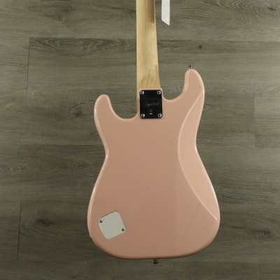 Squier Mini Stratocaster with Laurel Fretboard Shell Pink image 6