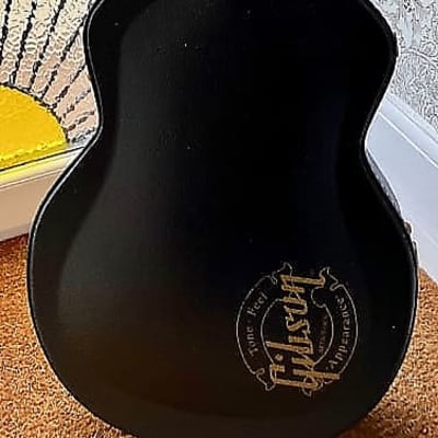 Gibson J-180 - "The Everly", 1996 - Ebony, Bozeman Custom Shop release of only 100, Passive Electro Acoustic, Excellent Condition, Gibson 'Custom Shop' Hard Case, Free Worldwide Shipiing ! image 10