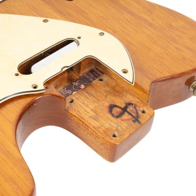 Vintage Fender Telecaster Thinline Natural Mahogany 1968 image 9