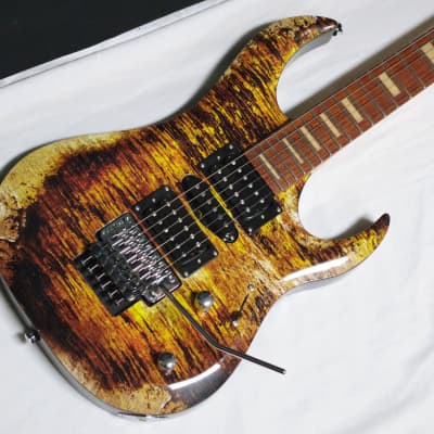 DEAN Michael Batio MAB Gold Relic electric GUITAR new w/ Hard Case - Floyd Rose image 4