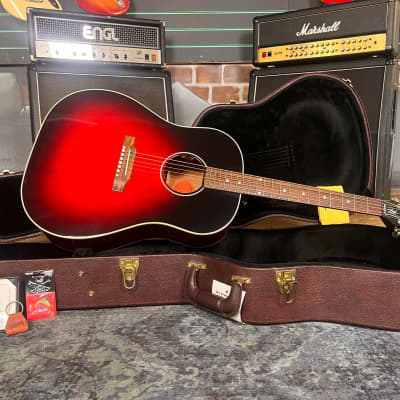 Gibson Slash J-45 Vermillion Burst 2019 Electro-Acoustic Guitar image 13