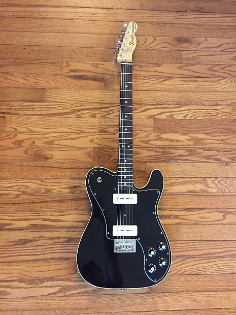 Fender FSR '72 Telecaster Custom P90 Black 2012 image 2