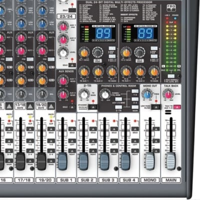 Behringer Eurodesk SX2442FX Mixer with Effects | Reverb UK Behringer Eurodesk SX2442FX Mixer with Effects | Reverb UK