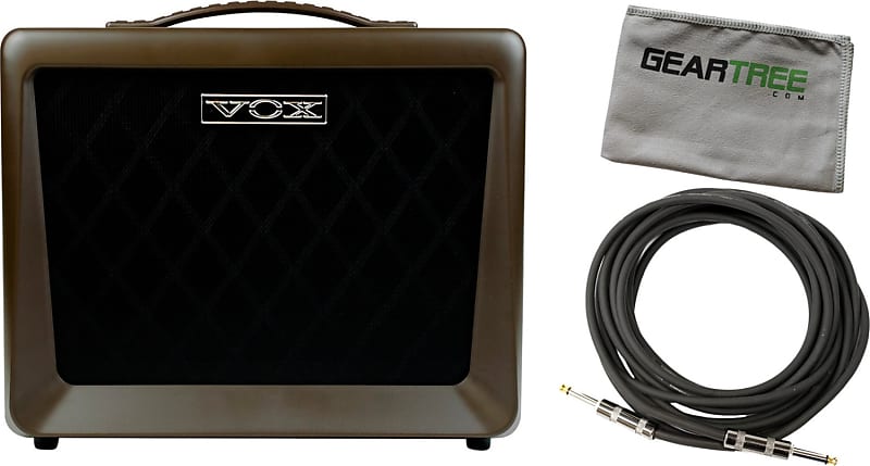 Vox VX50AG 50-watt  Acoustic Guitar Amplifier Bundle image 1