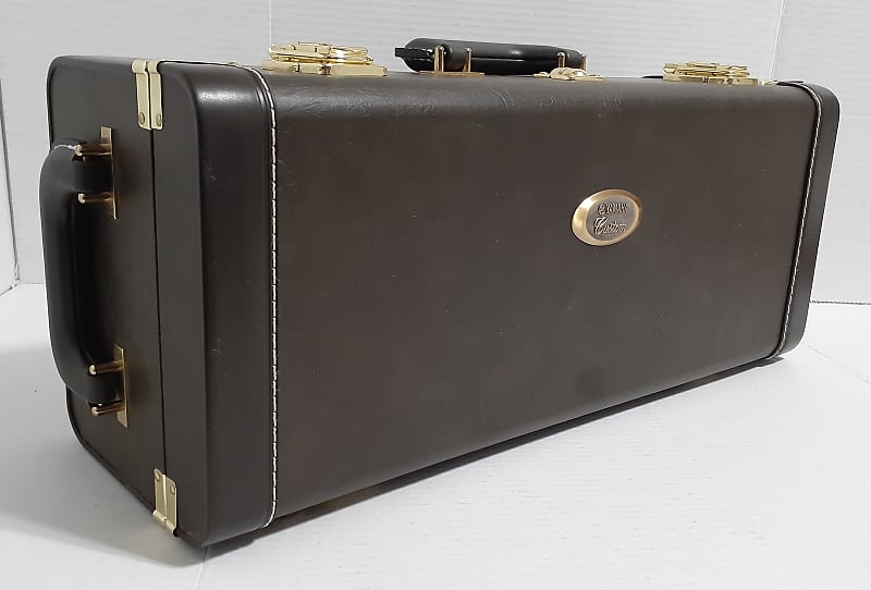 Yamaha Custom Genuine Double Trumpet Hard wood Case. Very Reverb