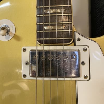 1972 Crown  Gold Top Les Paul Lawsuit Guitar Matsumoko Japan 1970's  1970's  Gold Top image 5