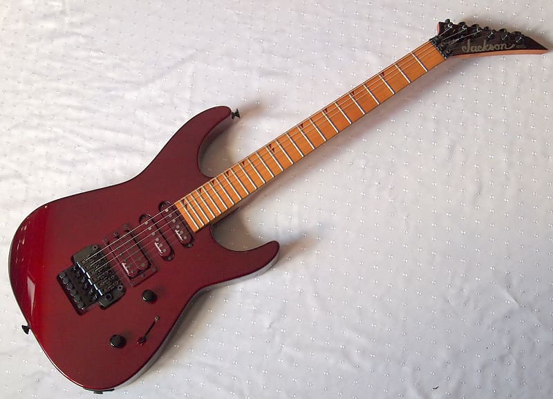 早い者勝ち！Jackson super dinky Standard Jackson Super Dinky Student HH Guitar Violet Red MIJ Used
