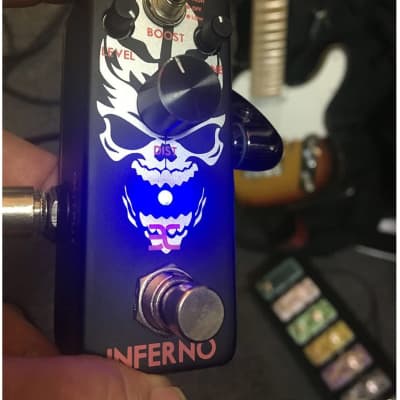 EX-Inferno Metal Distortion Guitar Pedal Effect Boost Overdrive Heavy Metal image 5