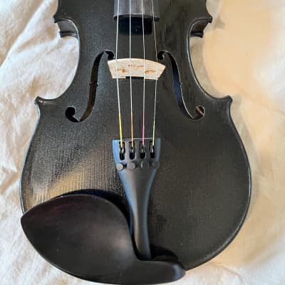 Cecilio Student Violin -  Black Sparkle! image 4