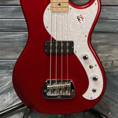Mint G&L Tribute Series Fall Out 4 String Electric Bass- Candy Apple Red for sale